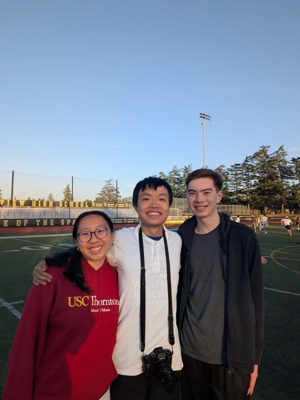 Kaela Nguyen, me & Ryan Lohse