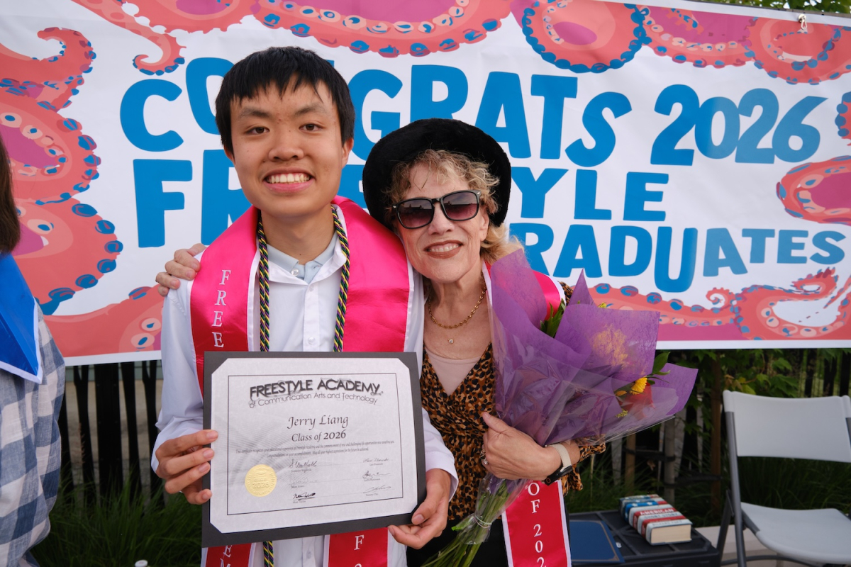 The one and only Jerry Liang and Ms. P