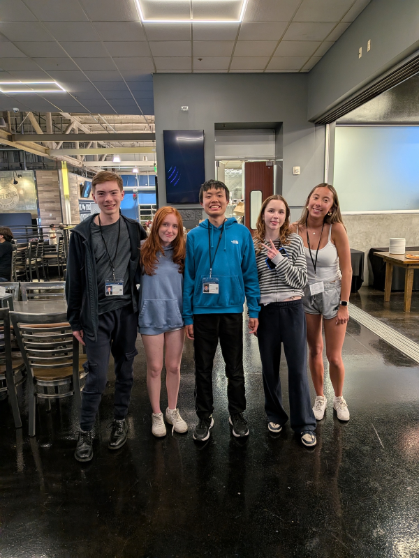 Ryan Lohse, Cailyn Clifford, me, Emma Lorincz & Annie Riordan