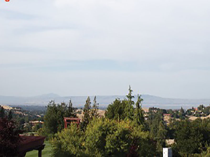 This is another photo of the hills of Palo Alto.