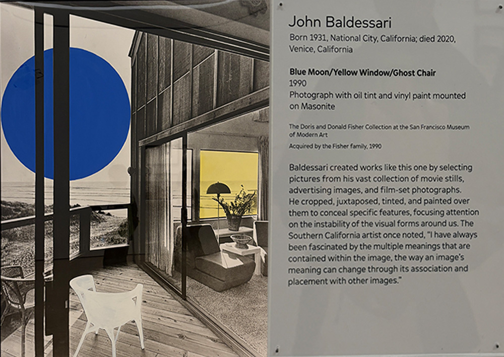 Blue Moon/Yellow Window/Ghost Chair by John Baldessari