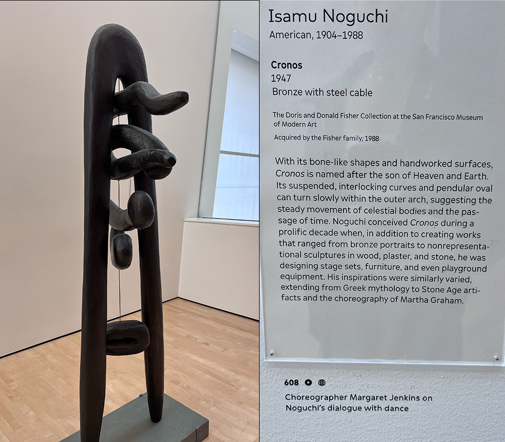Chronos by Isaumu Noguchi