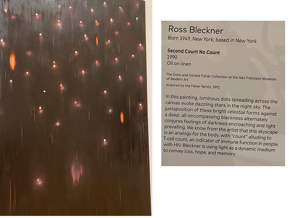 Second Count No Count by Ross Bleckner