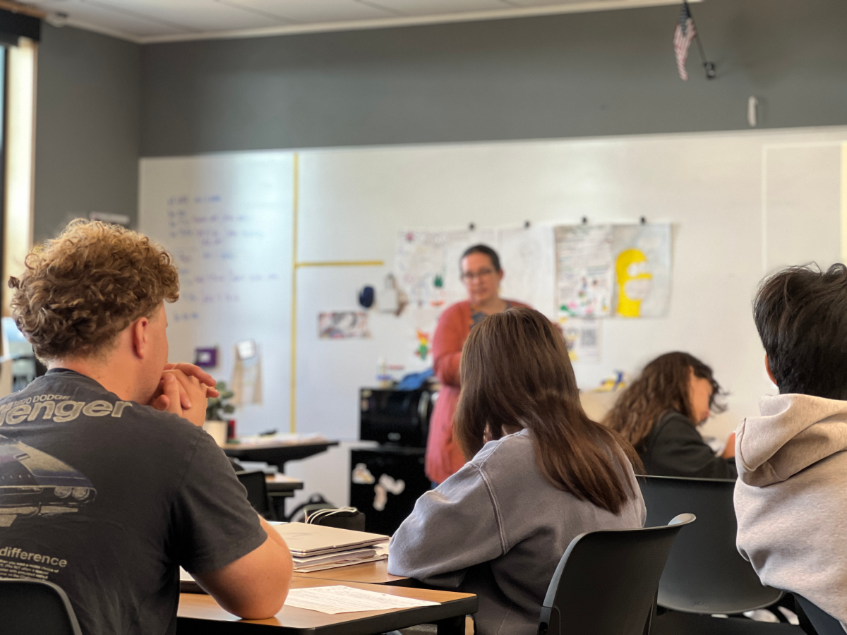 Carter-Giannini gives a lecture on the Great Society