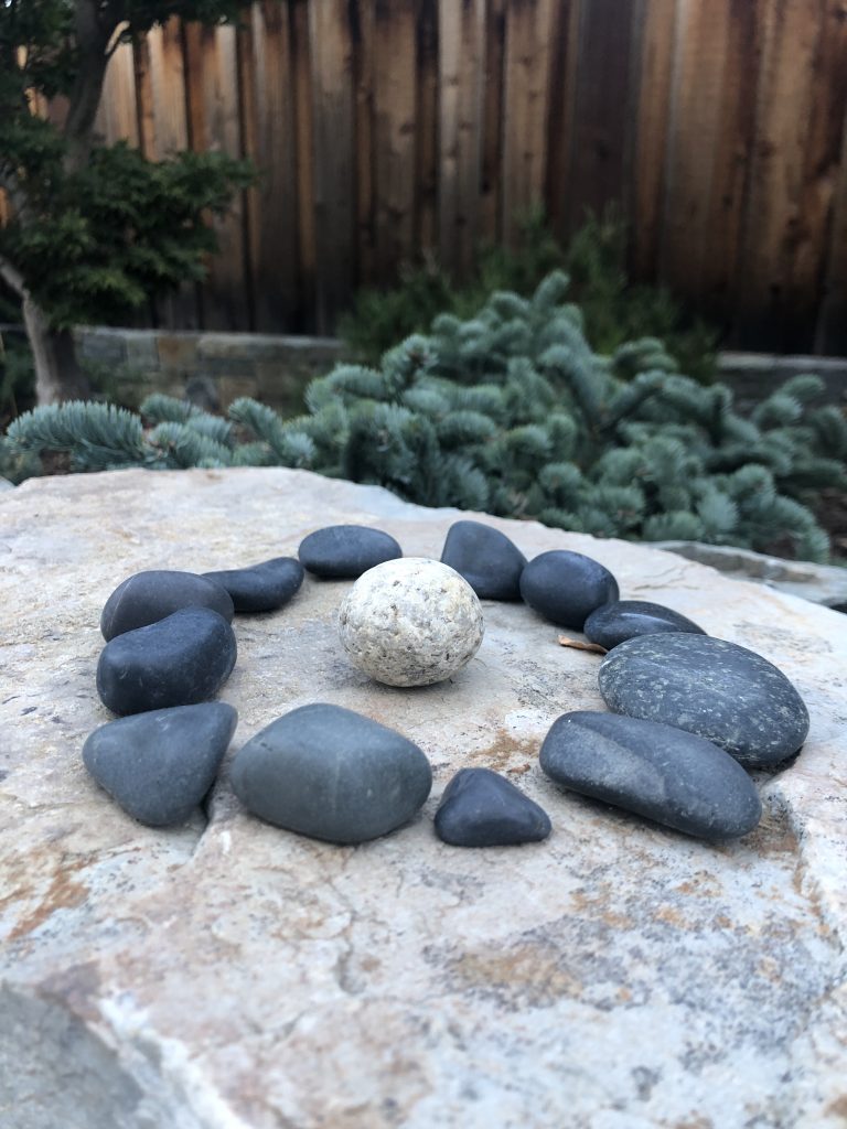 Photo challenge week 3. Picture of rocks representing calmness.