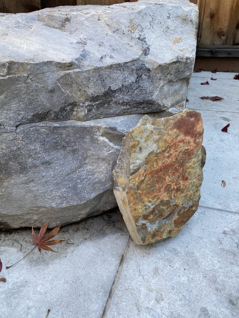 slab, boulder
