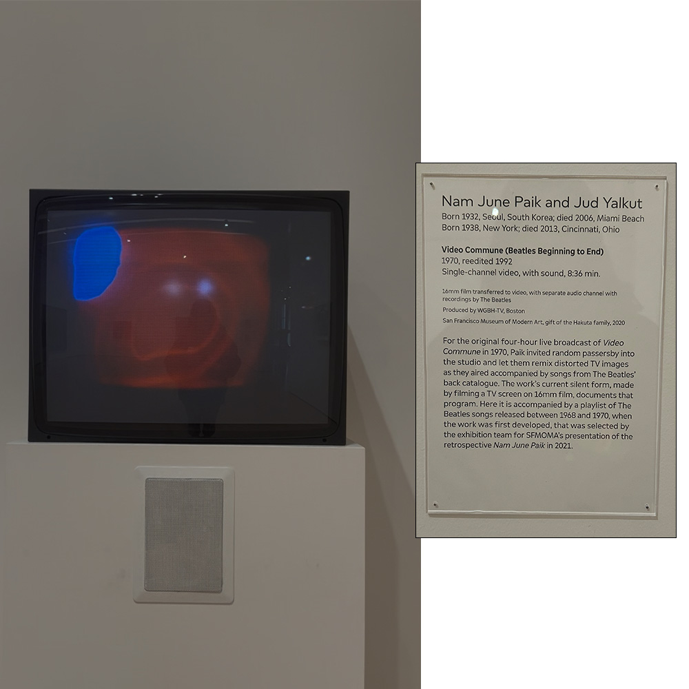 Video Commune (Beatles Beginning to End) by Nam June Paik and Jud Yalkut