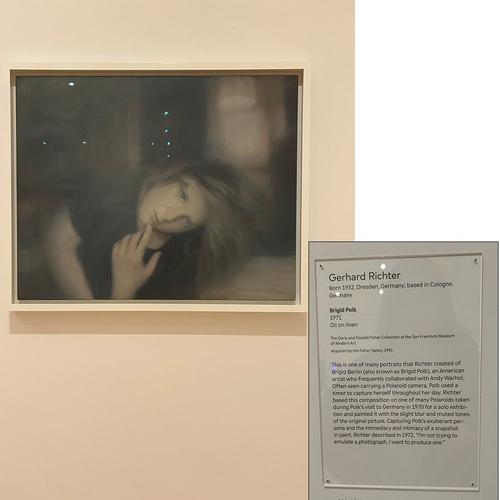 Brigid Polk by Gerhard Richter