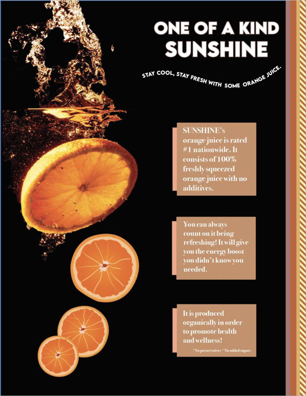 orange juice ad