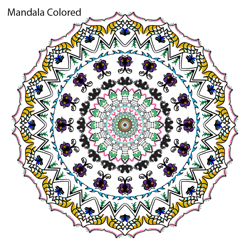 Mandala Colored