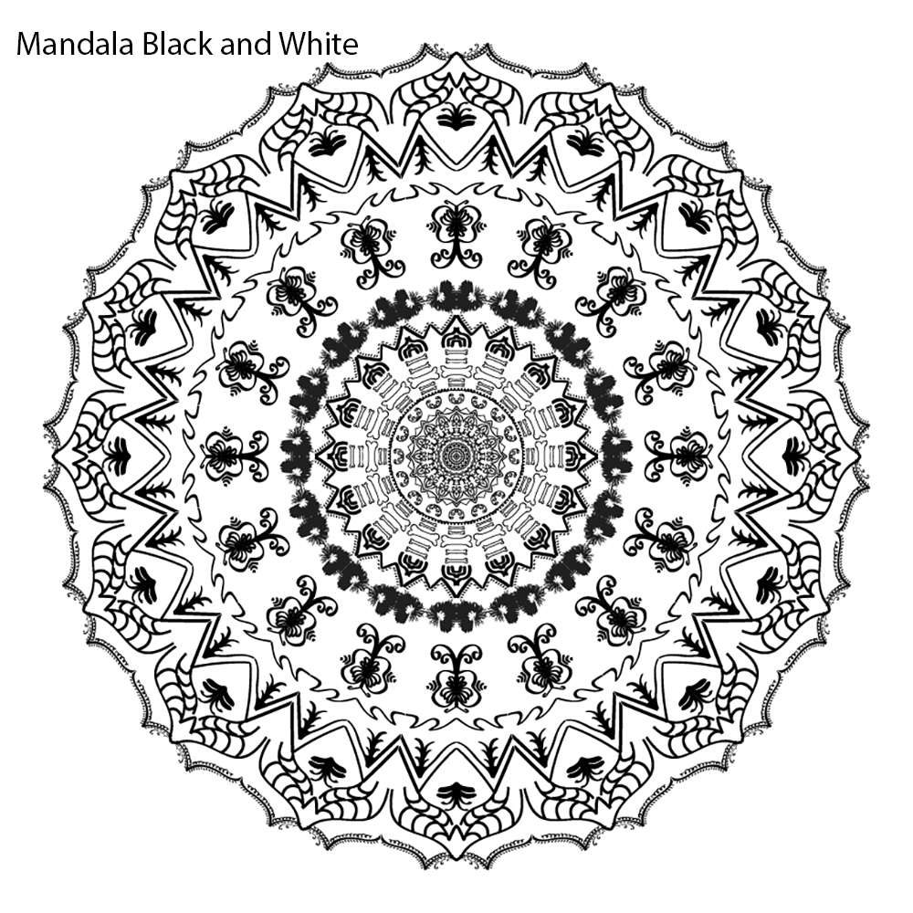 Mandala BW