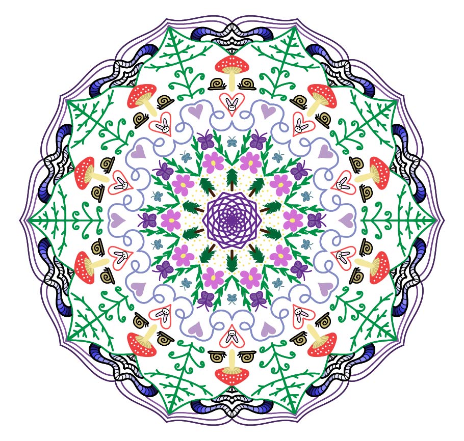 Colored Mandala