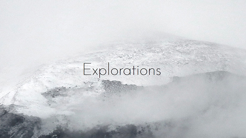 Explorations website thumbnail