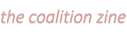 logo from coalition zine website