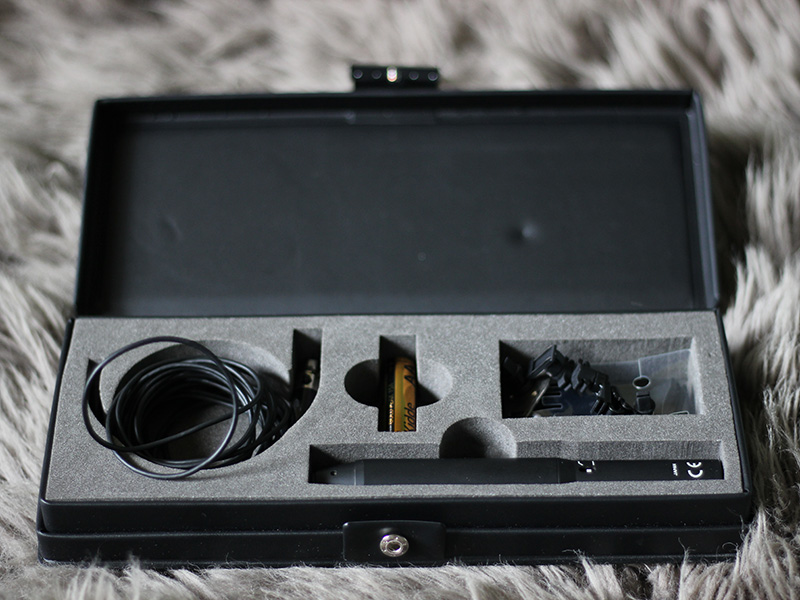audio equipment used to do the interviews