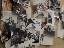 wall of photos at KZSU