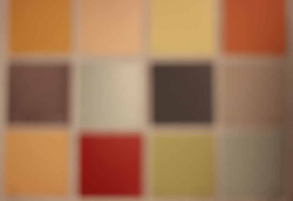 blurred photo of color swatches
