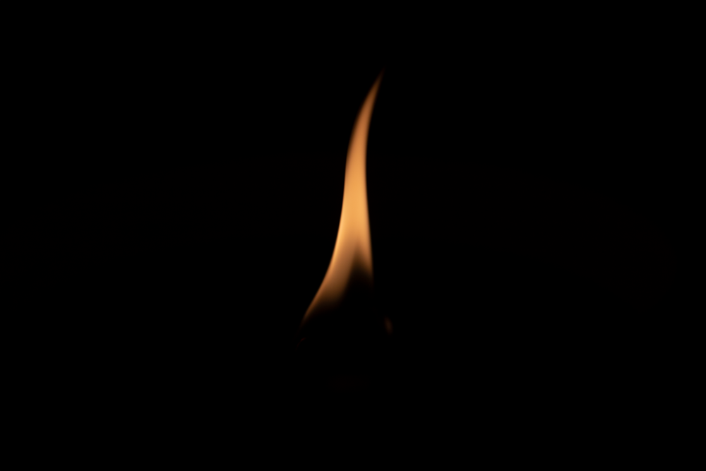 candle fire. 