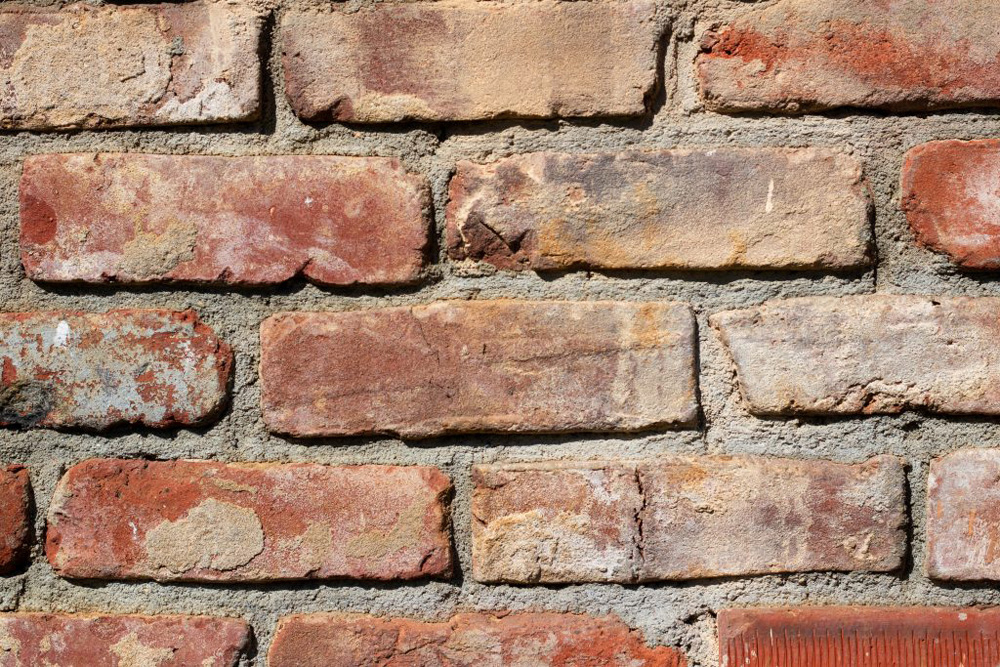 Walls of old bricks