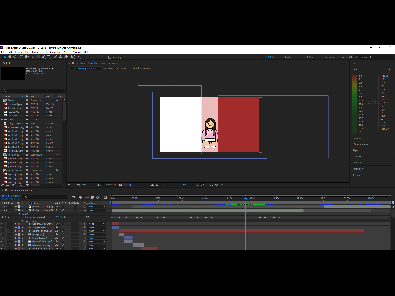 Final animation being worked on in After Effects.