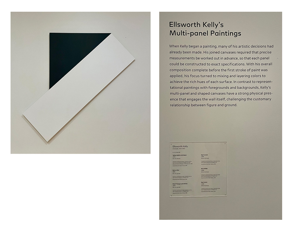 Blue White by Ellsworth Kelly