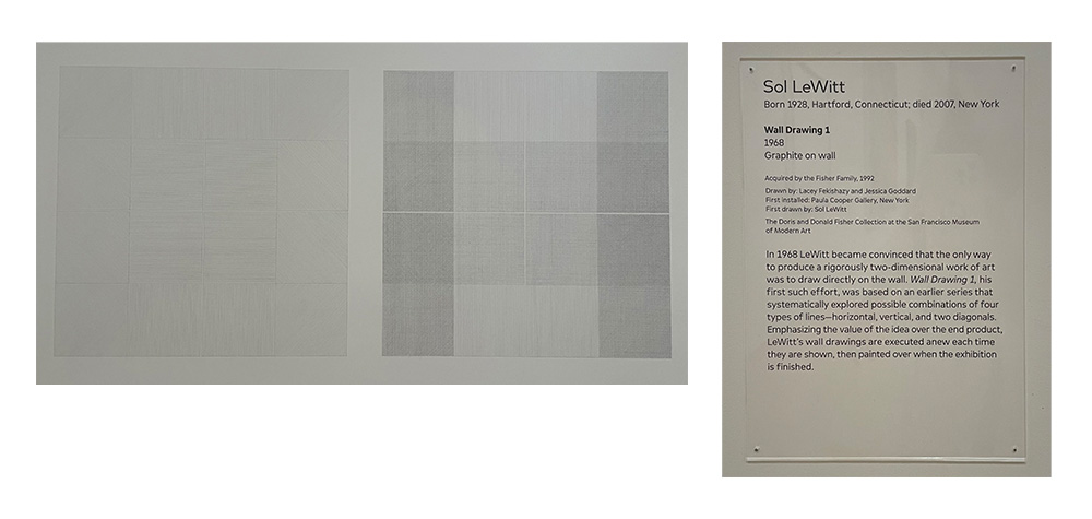 Wall Drawing 1 by Sol LeWitt