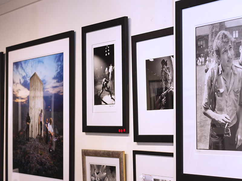 Spread of photos displayed at the SFAE gallery