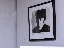 Photograph of John Lennon on the wall in the storage room of the SFAE