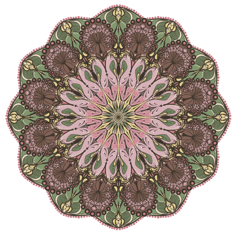 Colored Mandala