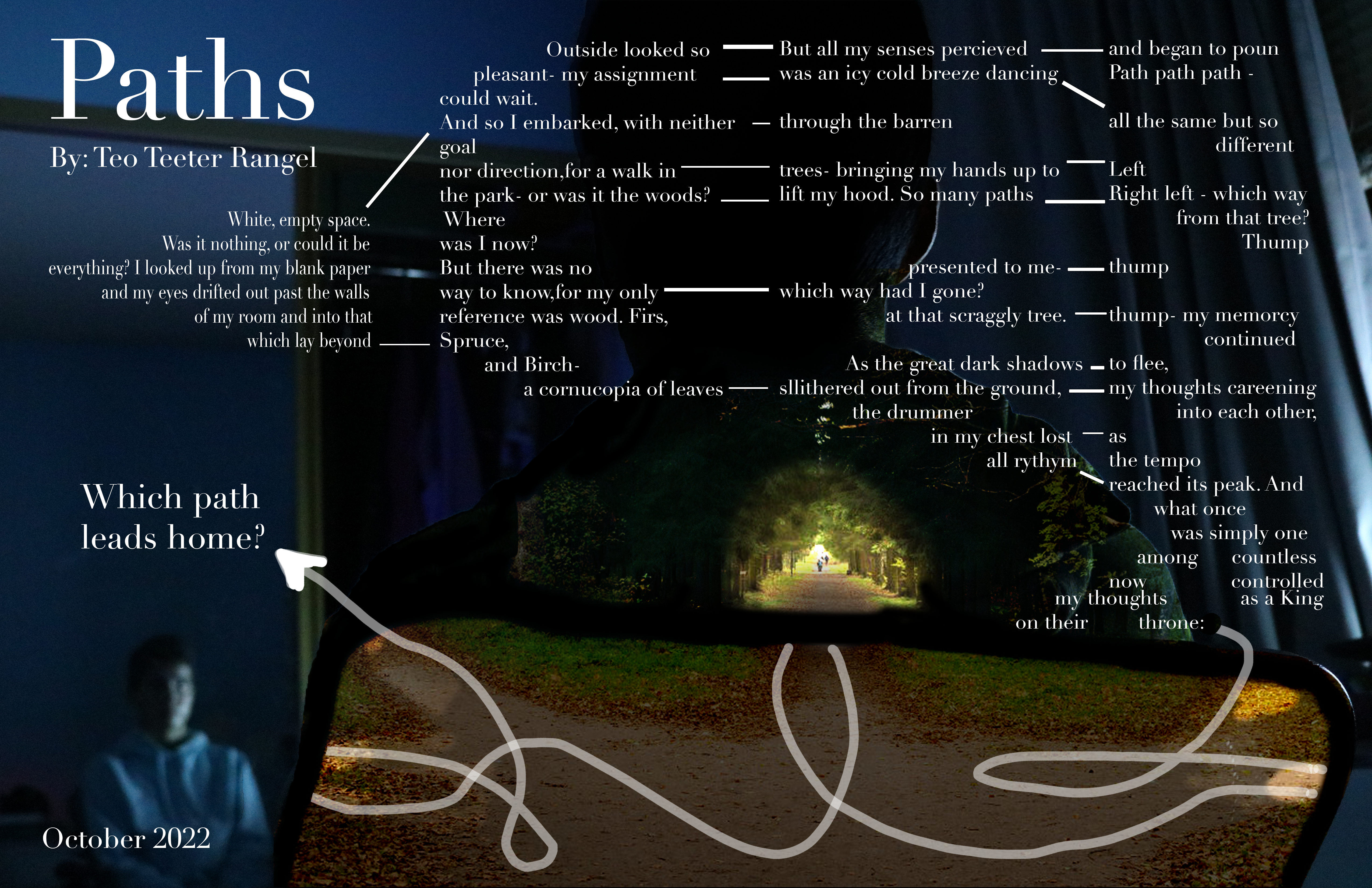 Poem by Teo Teeter Rangel Paths