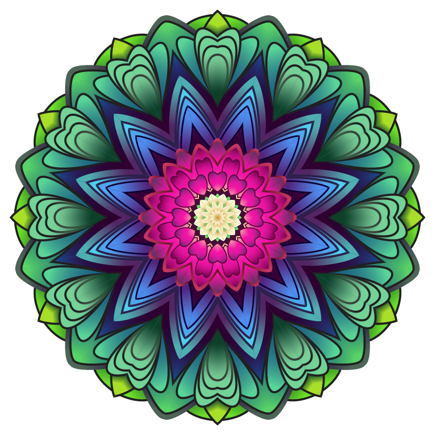 Colored Mandala